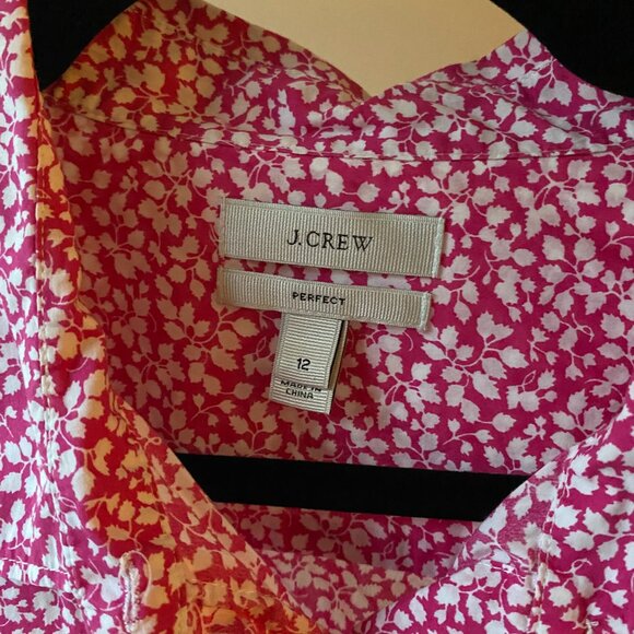 J Crew floral button down - Picture 2 of 5